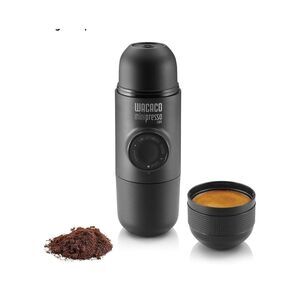 NEW Minipresso GR, Portable Espresso Machine, Compatible Ground Coffee